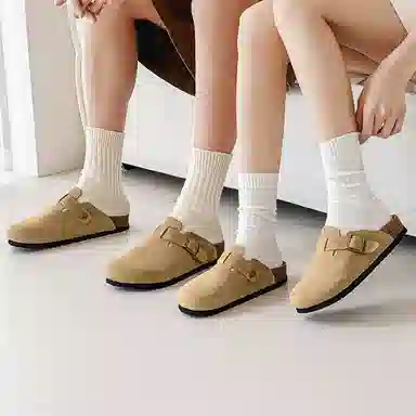 LUOMAIKE Classic Rubber Sole Slides