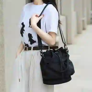 Bywhich Nylon Bucket Bag