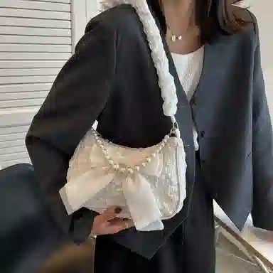 Bywhich Nylon Shoulder Bag White