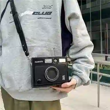 Bywhich Camera Crossbody Bag Black