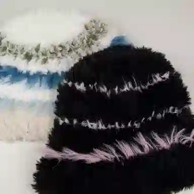 VIVIWELL Plush Bucket Hat