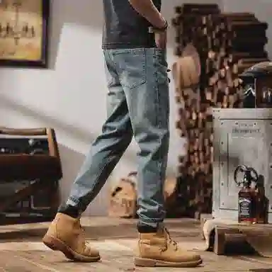 JUCY JUDY Denim Trousers Blue