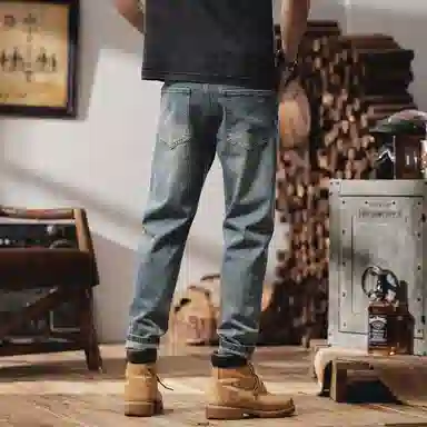 JUCY JUDY Denim Trousers Blue