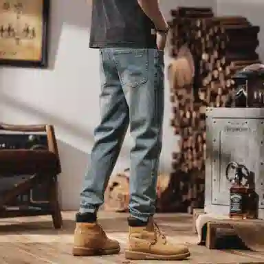 JUCY JUDY Denim Trousers Blue