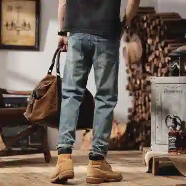 JUCY JUDY Denim Trousers Blue