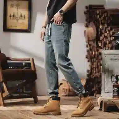 JUCY JUDY Denim Trousers Blue