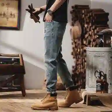 JUCY JUDY Denim Trousers Blue