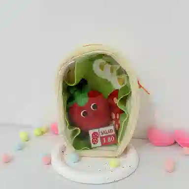 魔力唛咕 便当盒娃包 萌趣可爱 棉花娃娃场景道具娃屋