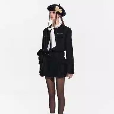 13 DEMARZO FW23 Tweed Skirt