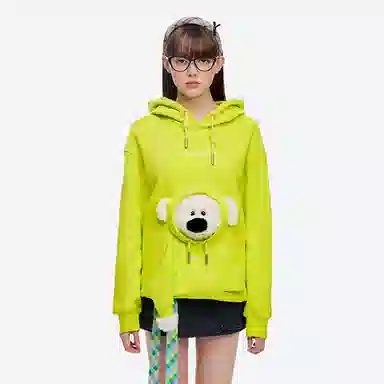 13 DEMARZO FW25 Bear Hoodie