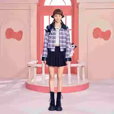 13 DEMARZO x Sanrio 3D Doll Quilted Jacket