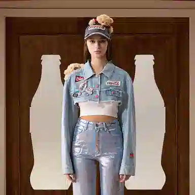 13 DEMARZO x COCA COLA Denim Jacket