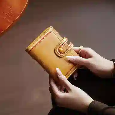 纳兰杜 多功能简约百搭便捷证件包一体包 合成革 卡包钱包 小号 女款 多色