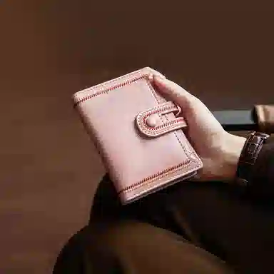 纳兰杜 多功能简约百搭便捷证件包一体包 合成革 卡包钱包 小号 女款 多色