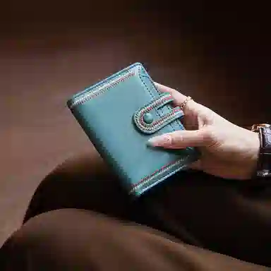 纳兰杜 多功能简约百搭便捷证件包一体包 合成革 卡包钱包 小号 女款 多色