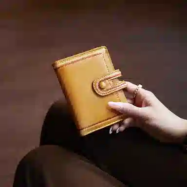 纳兰杜 多功能简约百搭便捷证件包一体包 合成革 卡包钱包 小号 女款 多色