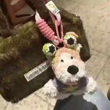 纳兰杜 可爱卡通创意 毛绒 包周边 女款 胡萝卜西高地/绿蛙紫衣西高地