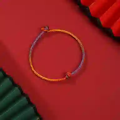 优态 九紫离火吉祥编 棉麻 手链 女款