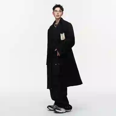 ARDENCODE Wool Coat Black