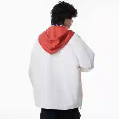 WANX Logo Patchwork Hoodie Jacket