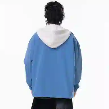 WANX Logo Patchwork Hoodie Jacket