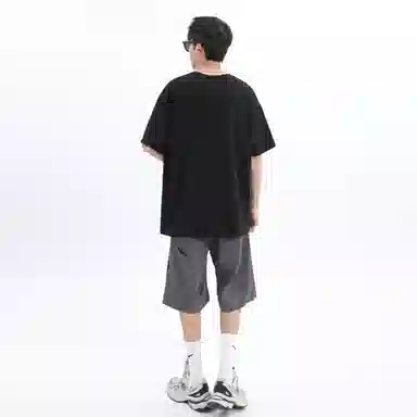 EOOVEN Letter Print T-Shirt