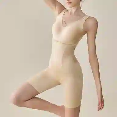 俏佳人 带胸垫聚拢托胸舒适连体衣 女款