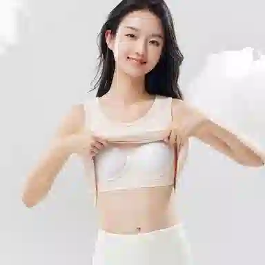 俏佳人 抗菌极简打底无袖背心 女款