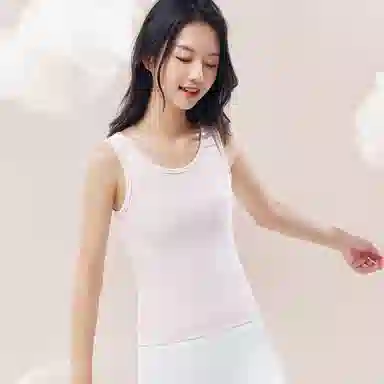 俏佳人 抗菌极简打底无袖背心 女款