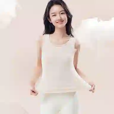 俏佳人 抗菌极简打底无袖背心 女款