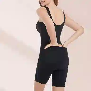 俏佳人 塑形美体提臀带胸垫无痕连体衣 女款