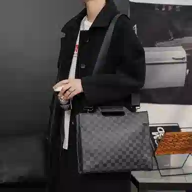 ALNI BITTON Vintage Commuter Briefcase