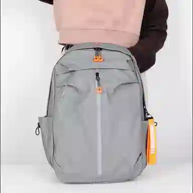 泰克森 时尚纯色百搭大容量 牛津布 双肩包 常规 男女同款情侣款 多色