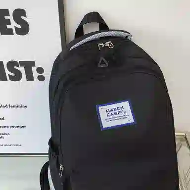 泰克森 潮酷初中高中生原宿风校园背包森系学生书包  尼龙 双肩包 常规 男女同款情侣款