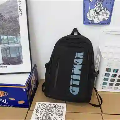 泰克森 复古日系工装小众设计感 尼龙 双肩包 男女同款情侣款 多色