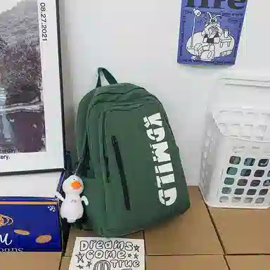 泰克森 复古日系工装小众设计感 尼龙 双肩包 男女同款情侣款 多色