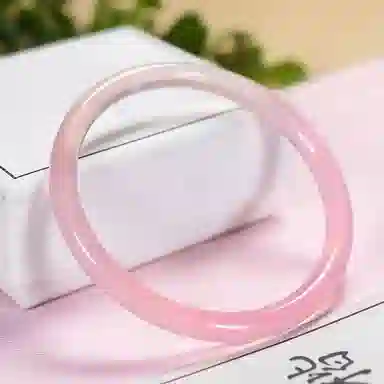 翡翠王朝 荔枝  国潮古风新中式 玉髓 玉石手镯 女款 玉髓