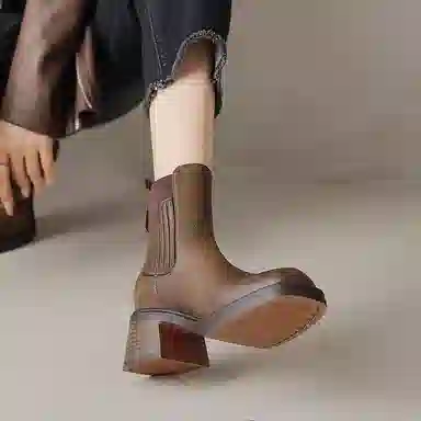 子骁 通勤百搭 短靴 女款