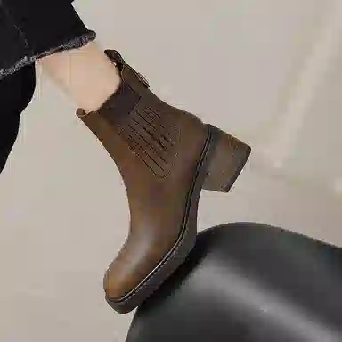 子骁 通勤百搭 短靴 女款