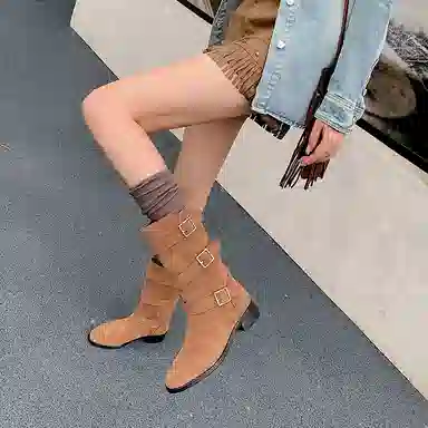 子骁 时尚潮流 短靴 女款