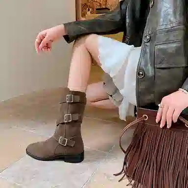 子骁 时尚潮流 短靴 女款