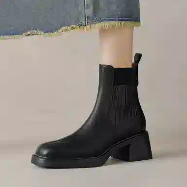 子骁 通勤百搭 短靴 女款