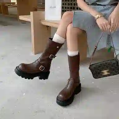 子骁 时尚百搭 短靴 女款