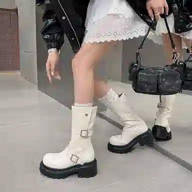 子骁 时尚百搭 短靴 女款