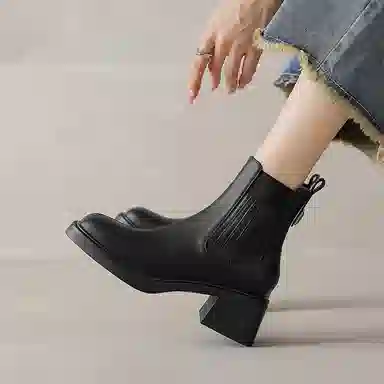 子骁 通勤百搭 短靴 女款