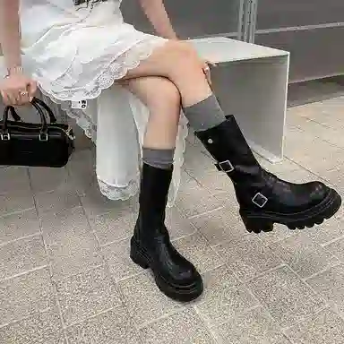 子骁 时尚百搭 短靴 女款