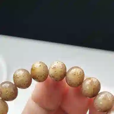 吉千年 【孤品+顶尖高货】新中式复古潮流风 好运 平安顺遂 招财进宝 焦糖色冰糖 苹果珠 星月菩提 珠串 男女同款情侣款