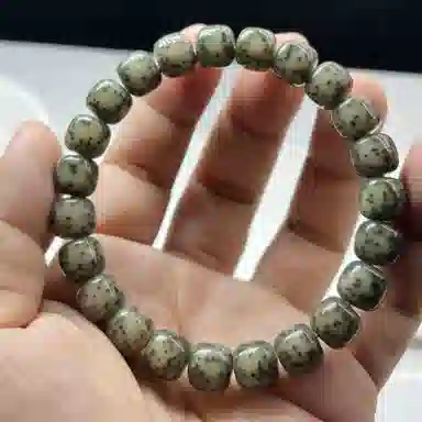 吉千年 【孤品+顶尖高货】新中式复古潮流风 好运 平安顺遂 招财进宝 小冰糖 双面大留白 星月菩提 手串 男女同款情侣款