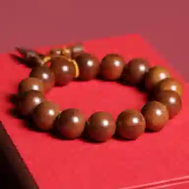 吉千年 雷痕百年枣木深山老料道家护身文玩佛珠 雷击木 手串 男女同款情侣款