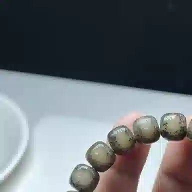 吉千年 【收藏级】新中式复古潮流风 好运 平安顺遂 招财进宝 黑冰糖 正月大留白 星月菩提 手串 男女同款情侣款